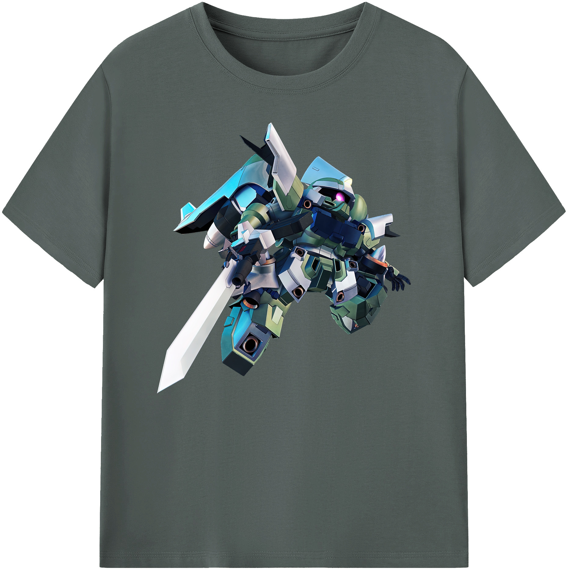 （画像用） 機動戦士ガンダム Mobile Suit Gundam 綿100％ メンズ半袖Tシャツ｜肌触りやわらか＆通気性